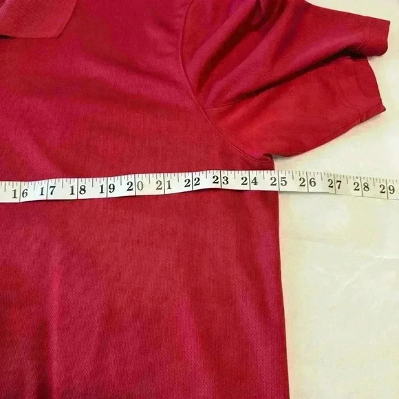 Magellan outdoors mens polo shirt XL short sleeve fish gear crimson casual - Picture 4 of 7